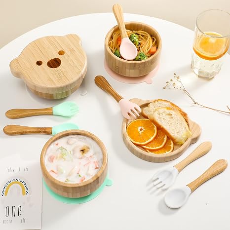 Bamboo Baby Bowls With Lid manufacturers