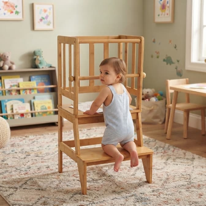 bamboo toddler tower bamboo toddler tower